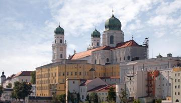 Donauradweg: Passau Dom St. Stephan