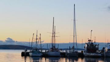Tasmanien: Hafen von Hobart