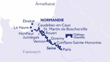 MS Seine Comtesse: Romantische Normandie