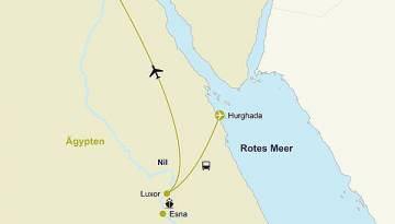 Ägypten Rundreise: Baden, Nil & Kairo