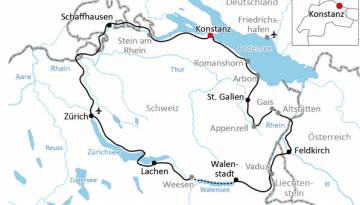 Radreise: Schweizer Seen-Route