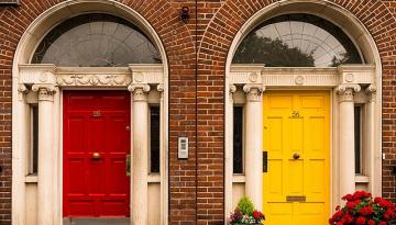 Haustüren in Dublin