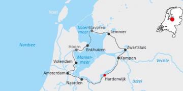 Radreise Holland: Radtour um das IJsselmeer