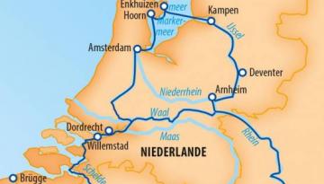 MS VistaSky: Holland und Belgien
