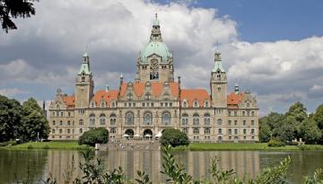 Neues Rathaus Hannover Maschteich