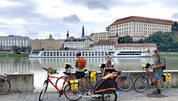 Donau Radweg für Sportliche