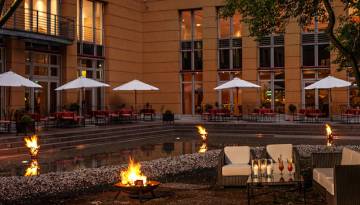 Hotel Elbflorenz Dresden: Innenhof