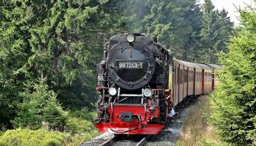 Bahn-Wandern im Harz