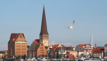 Blick auf Rostock
