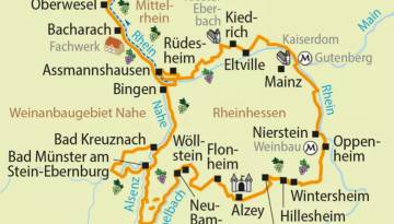 Radreise Rhein: Winzertour