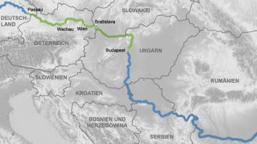 DCS Amethyst: Impressionen der Donau