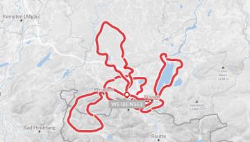Radreise: Allgäu Sternradtour