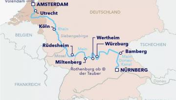 Amadeus Cara: Drei Flüsse Kreuzfahrt