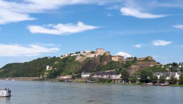 Koblenz: Festung Ehrenbreitstein