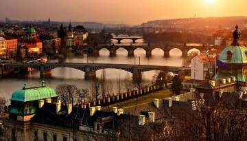 Prag und die Moldau