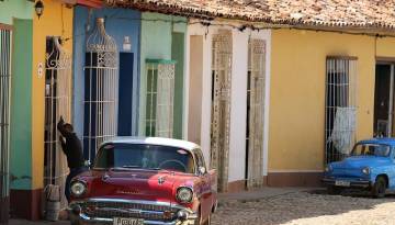 Kuba: Oldtimer in Trindad