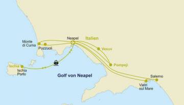 Golf von Neapel erkunden
