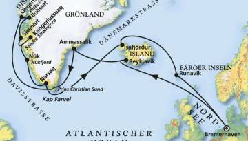 MS Artania: Grönland - größte Insel der Welt