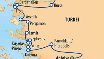 Türkei Rundreise: Auf den Spuren von Achilles