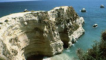 Küsten an der Algarve