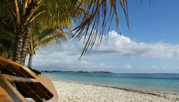 Strand auf Mauritius