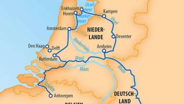 MS VistaBelle: Holland & Belgien
