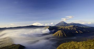 Vulkane auf Indonesien