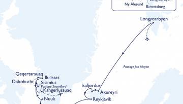 MS Hamburg: Spitzbergen, Island und Grönland