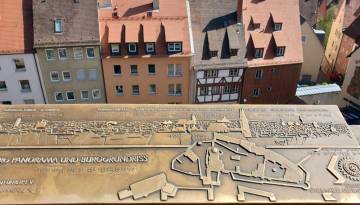Nürnberg: Blick von der Burg