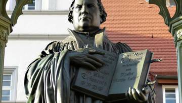 Martin Luther in Wittenberg