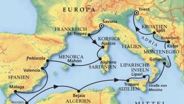 MS Amera: Mittelmeer exklusiv