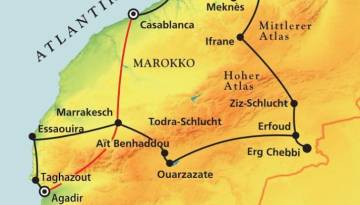 Marokko Rundreise: Berber & Mauren