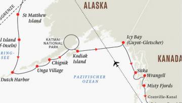 Alaska, Aleuten & Inside Passage