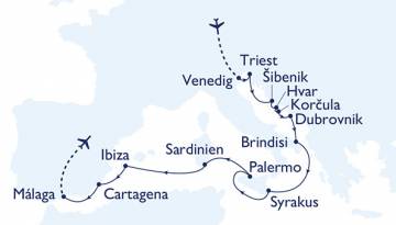 MS Hamburg: Adria und Inseln im Mittelmeer