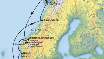 MS Artania: Nordkap, Lofoten & Fjorde
