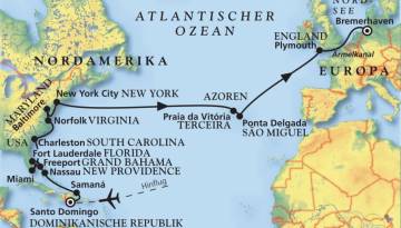 MS Artania: Karibik & USA bis Bremerhaven