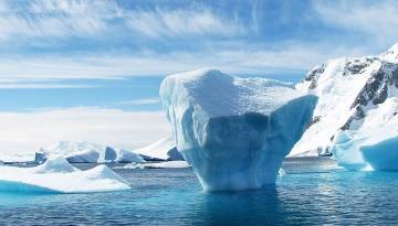 Eisberge in der Antarktis