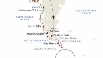 MS Fram Kurs Süd: Patagonien & Antarktis