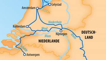 MS Gentleman: Wundervolles Holland & Belgien