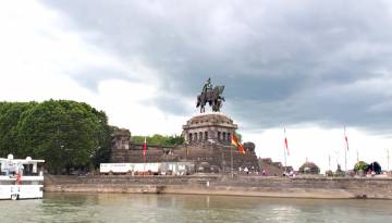Koblenz: am Deutschen Eck