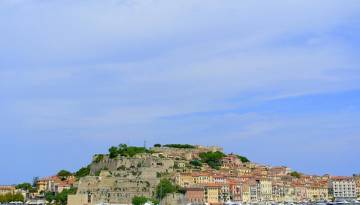 Blick auf Elba