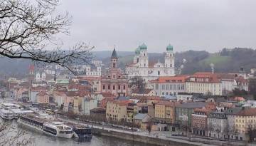 Passau im Winter