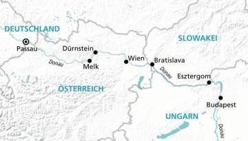 MS Anesha: Weihnachten auf der Donau