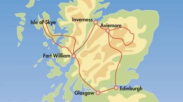 Rundreise Höhepunkte Schottlands