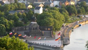 Deutsches Eck in Koblenz