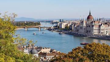 Blick auf Budapest