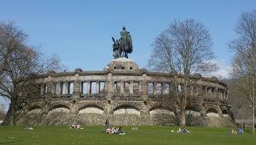 Deutsches Eck in Koblenz