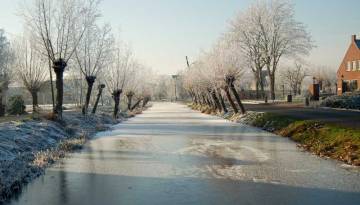 winterliche Flusslandschaften