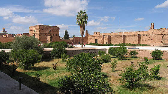 Marokko, Marrakesch: El-Badi Palast