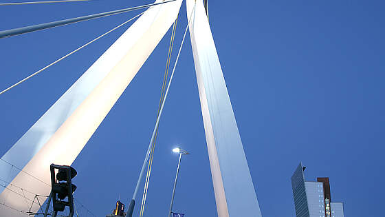 Rotterdam Erasmusbrug (Erasmusbrücke) 